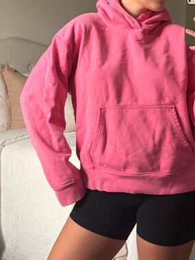 Aritzia Pink Perfect Hoodie